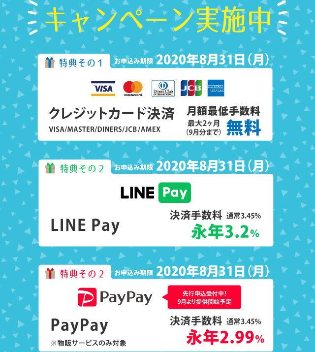 キャンペーン実施中