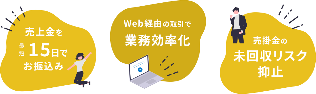 お得なBtoB決済セットプランイメージ