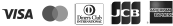 Visa/Mastercard/Diners/JCB/AMEX